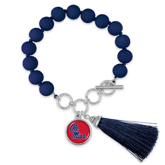 Ole Miss Rebels No Strings Attached NCAA Bracelet