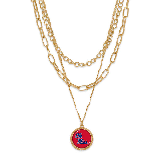 Ole Miss Rebels NCAA Sydney Necklace