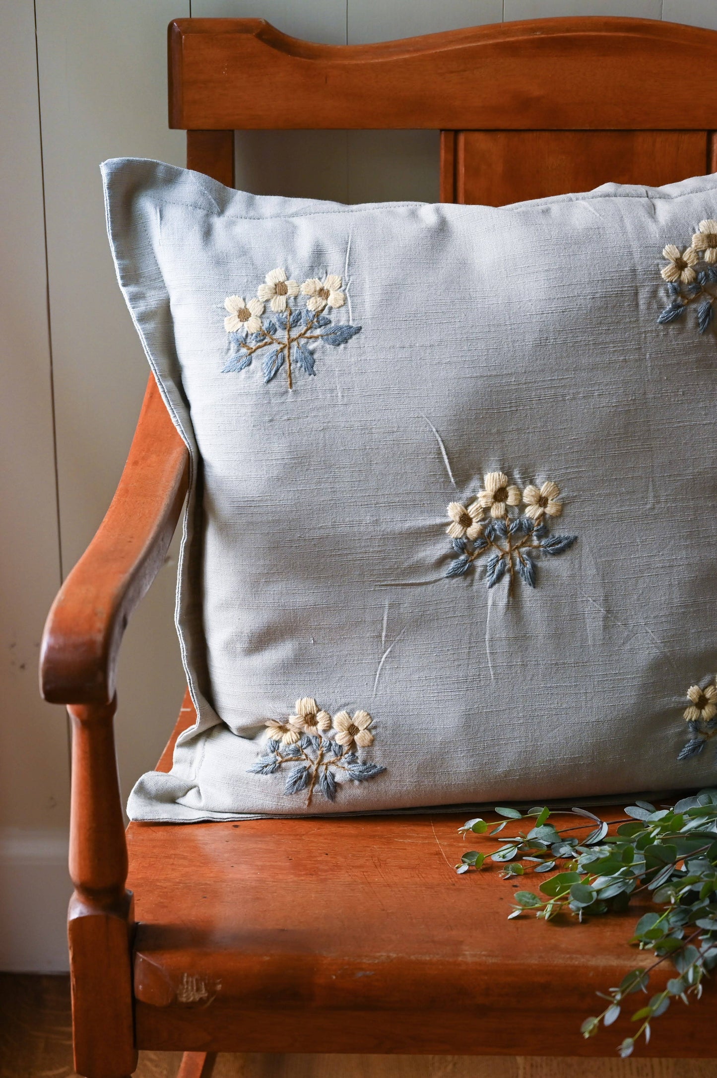 Florence Pillow (Natural): Pillow cover only