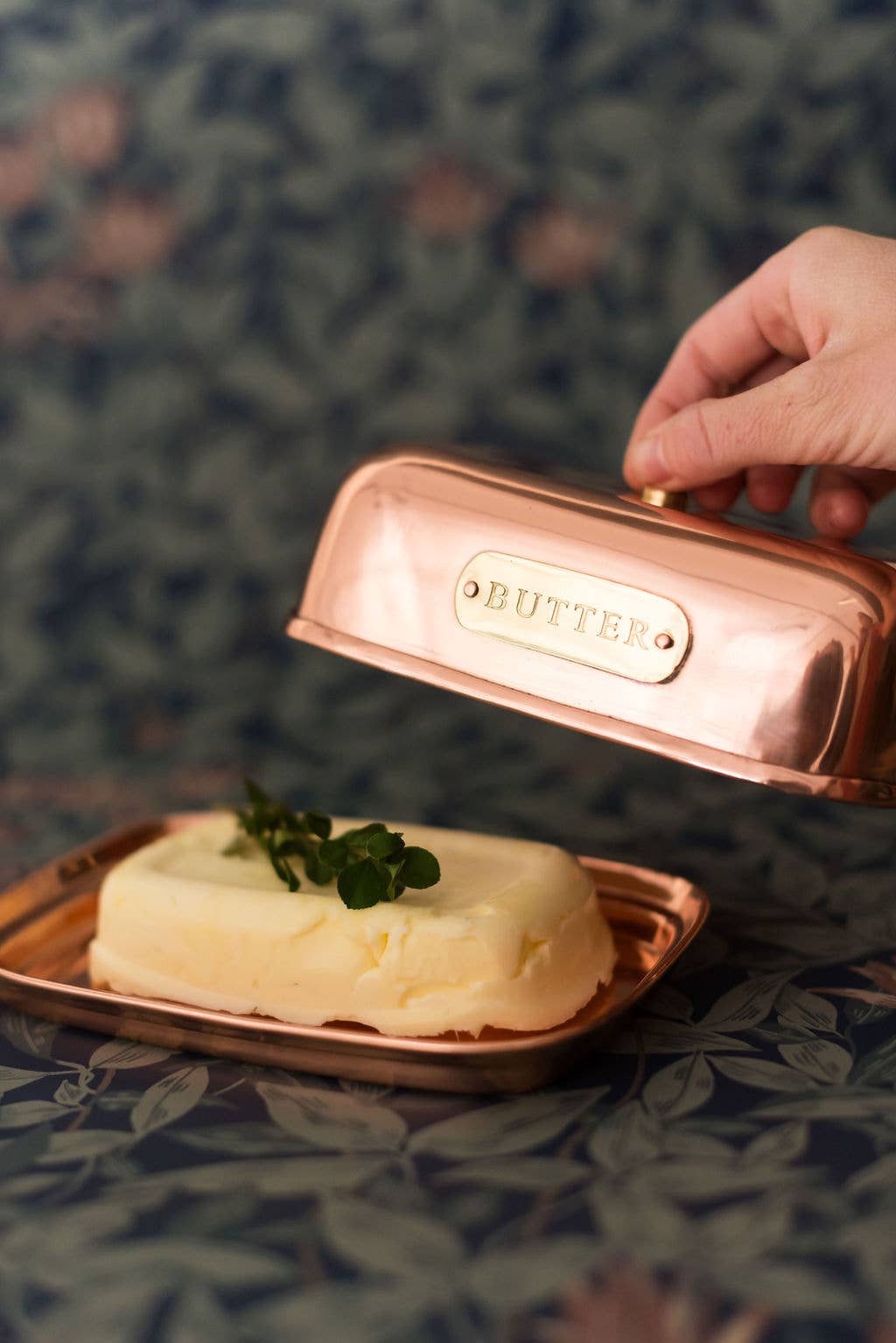 Copper Butter Dish