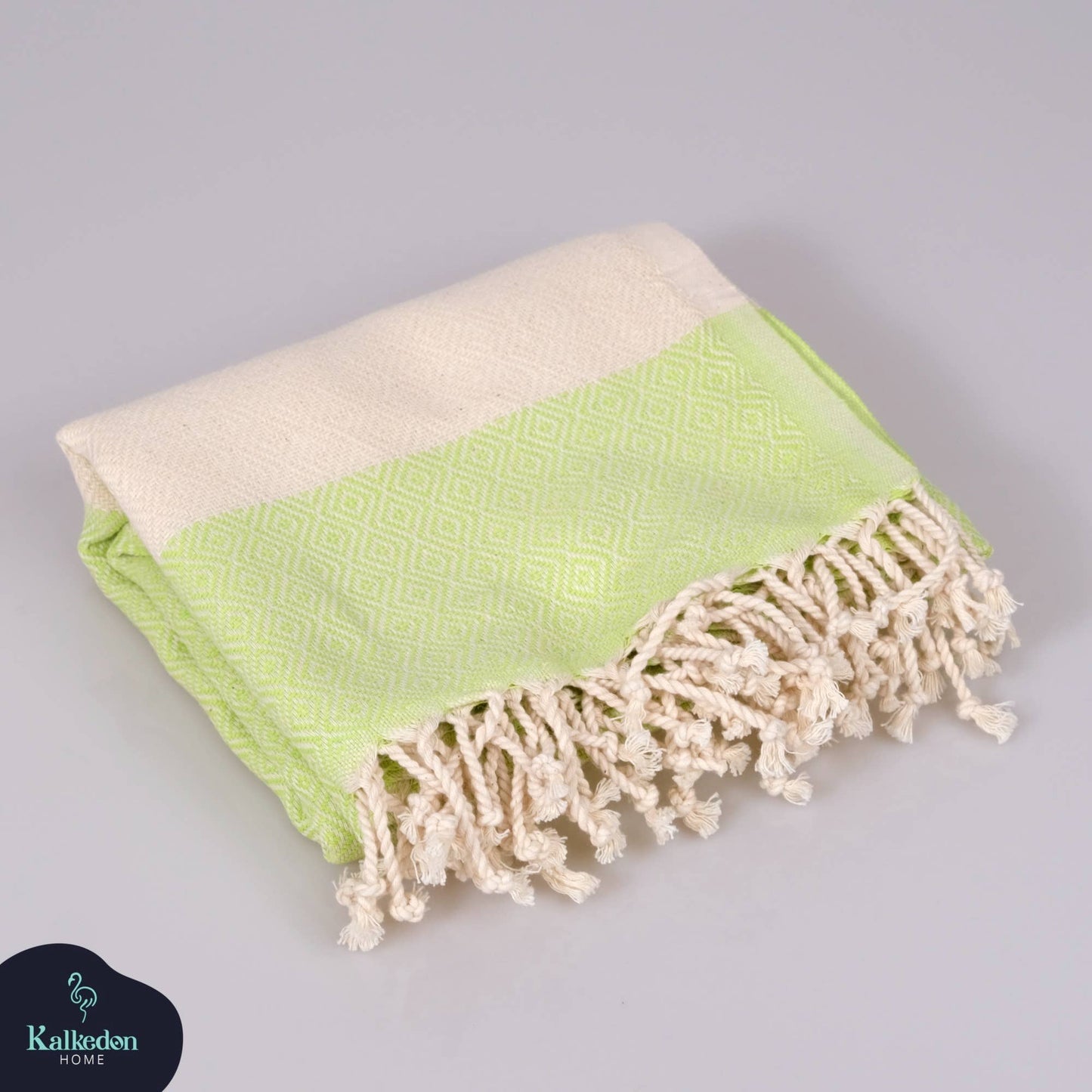 Turkish Towel | Peshtemal | Sand Resistant Beach Towel: Flamingo