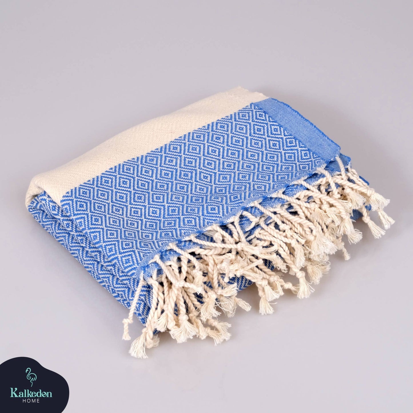 Turkish Towel | Peshtemal | Sand Resistant Beach Towel: Flamingo