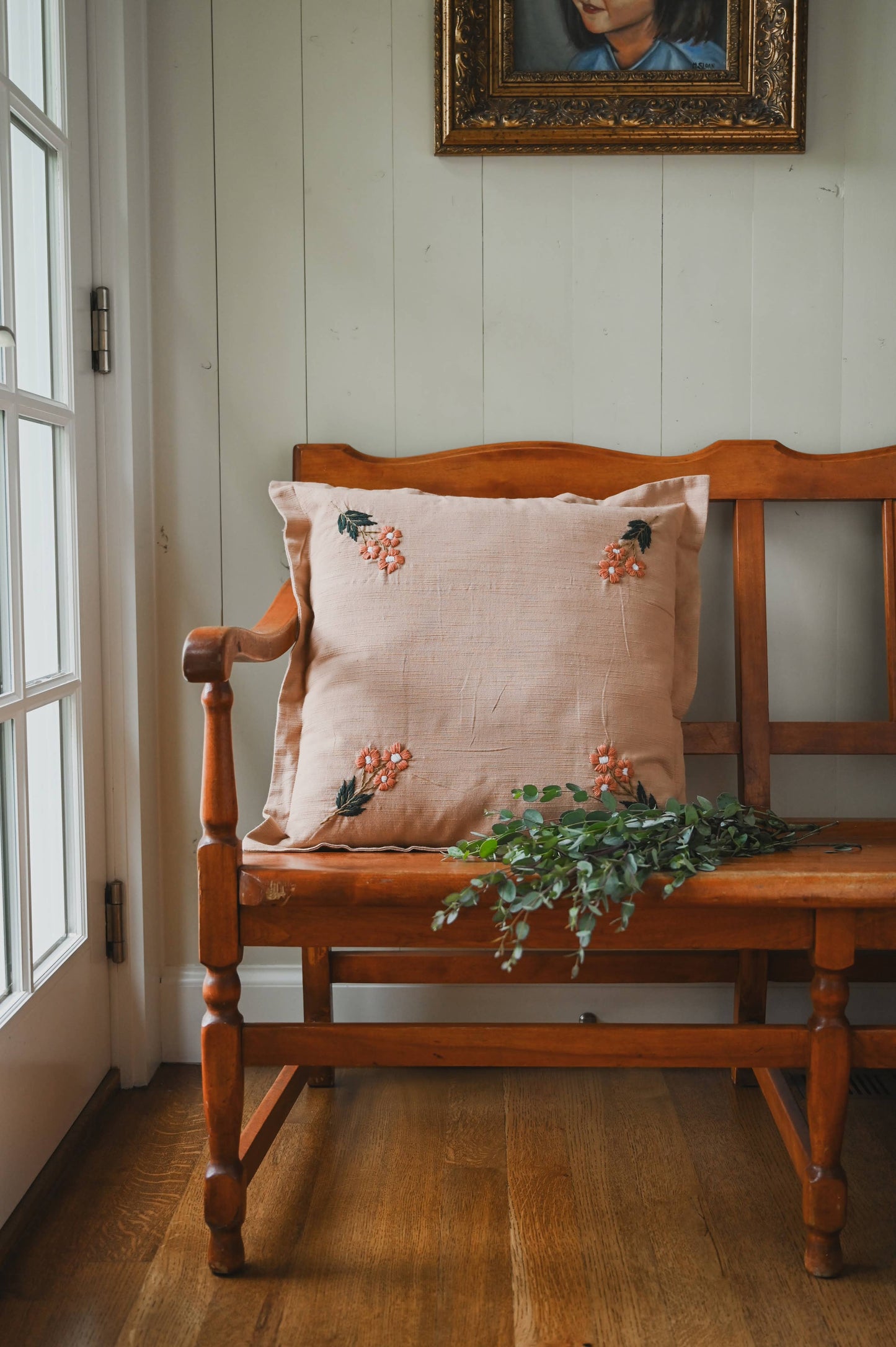 Ada Clare Pillow (Dusty Pink): Pillow cover only