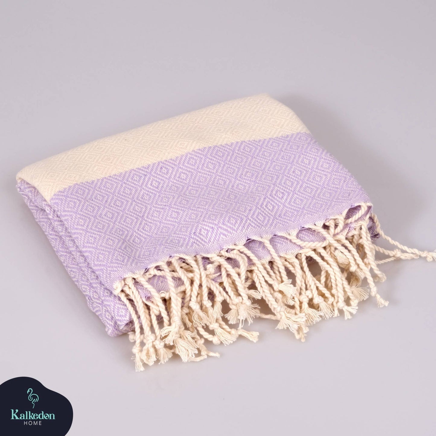 Turkish Towel | Peshtemal | Sand Resistant Beach Towel: Flamingo