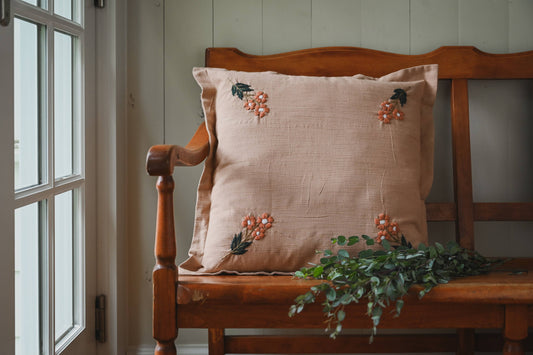 Ada Clare Pillow (Dusty Pink): Pillow cover only