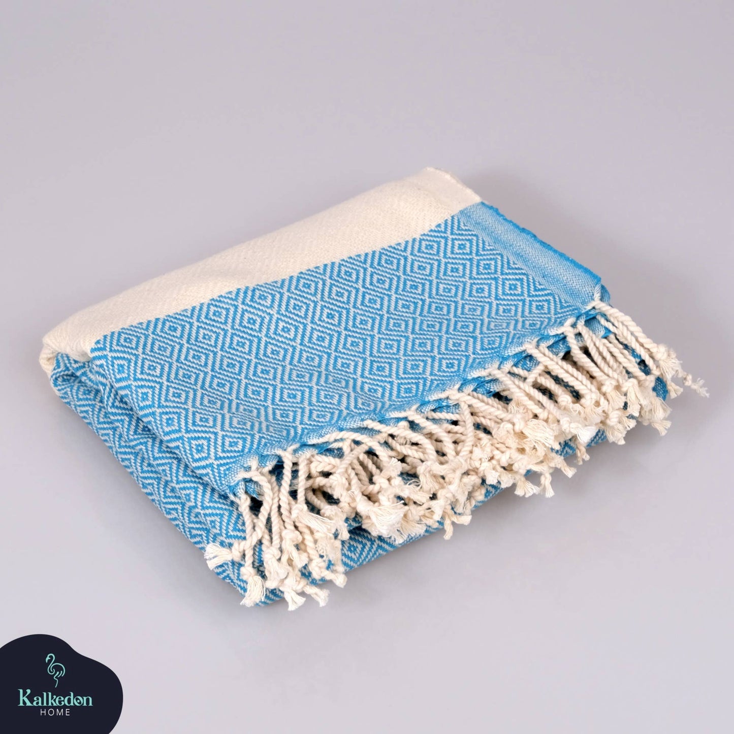 Turkish Towel | Peshtemal | Sand Resistant Beach Towel: Lime Green
