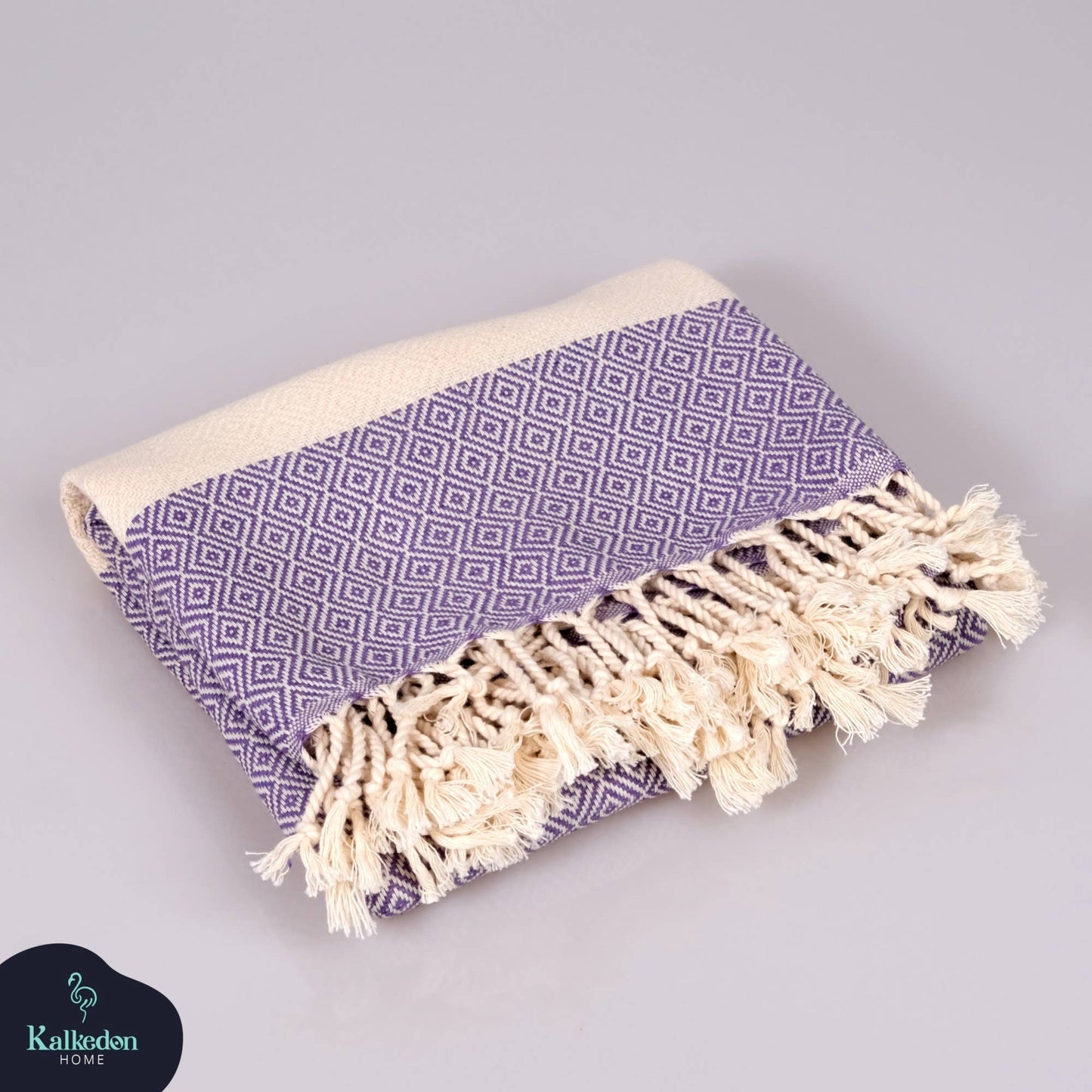 Turkish Towel | Peshtemal | Sand Resistant Beach Towel: Flamingo