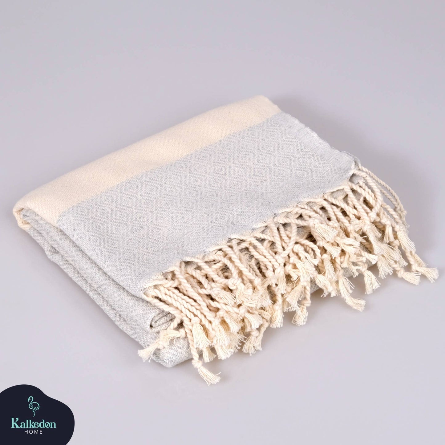 Turkish Towel | Peshtemal | Sand Resistant Beach Towel: Flamingo