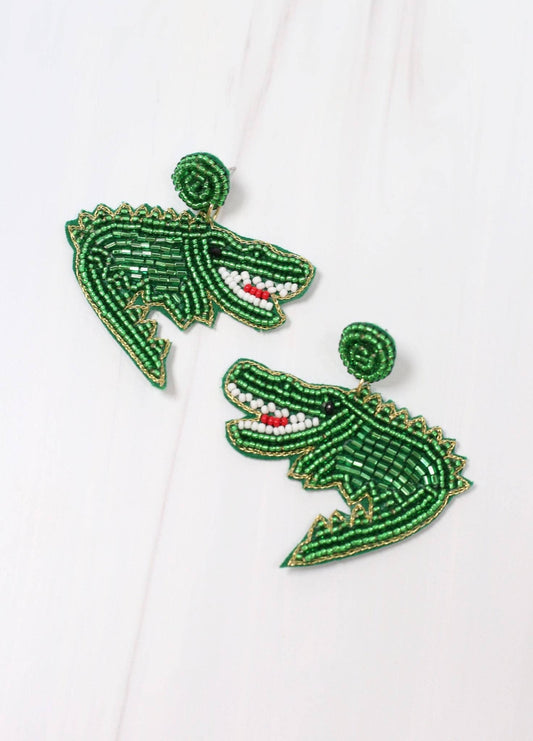 Earrings Gator