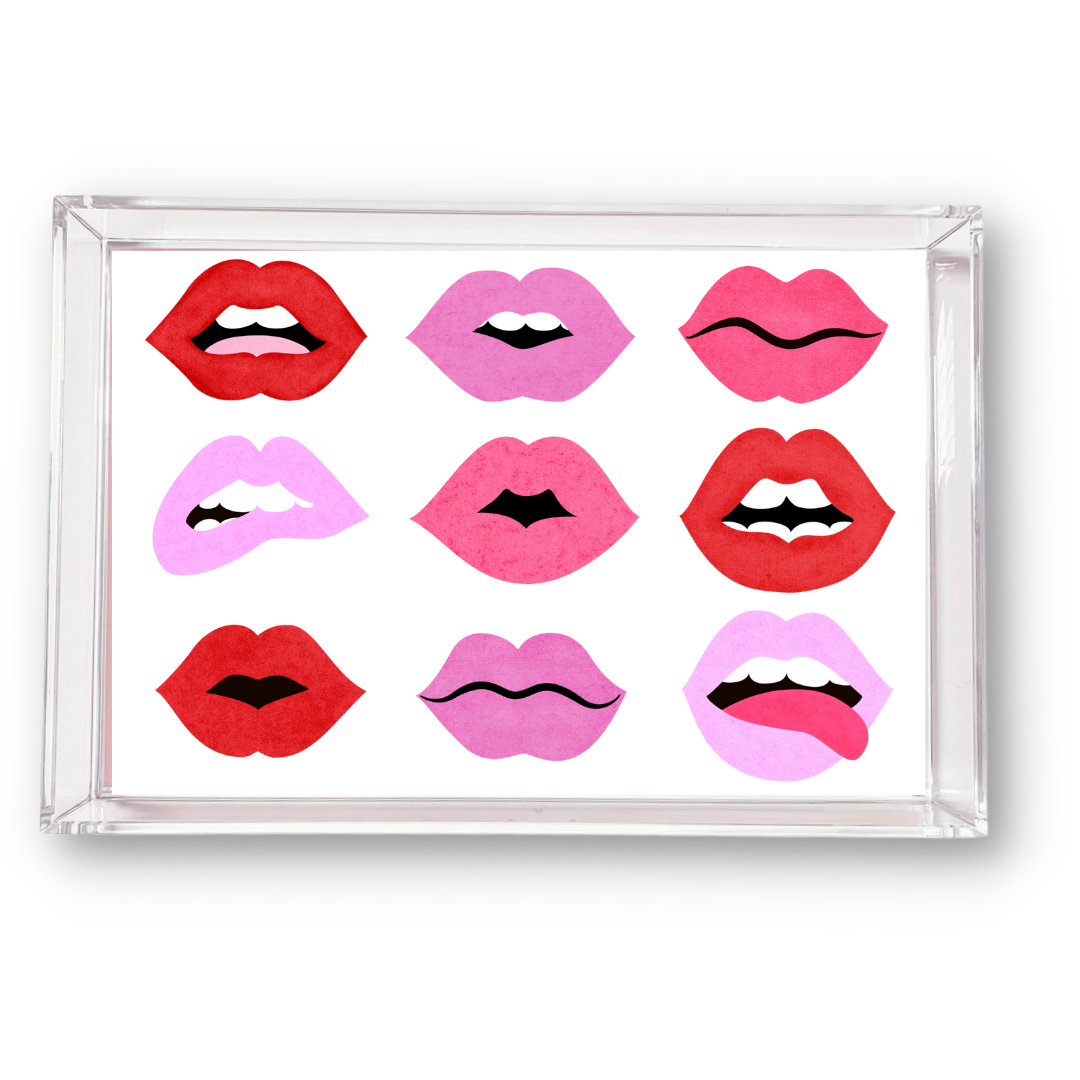 Pucker Up Small Tray