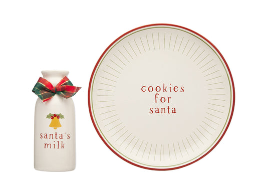 Santa Holiday And Christmas Cookie Set