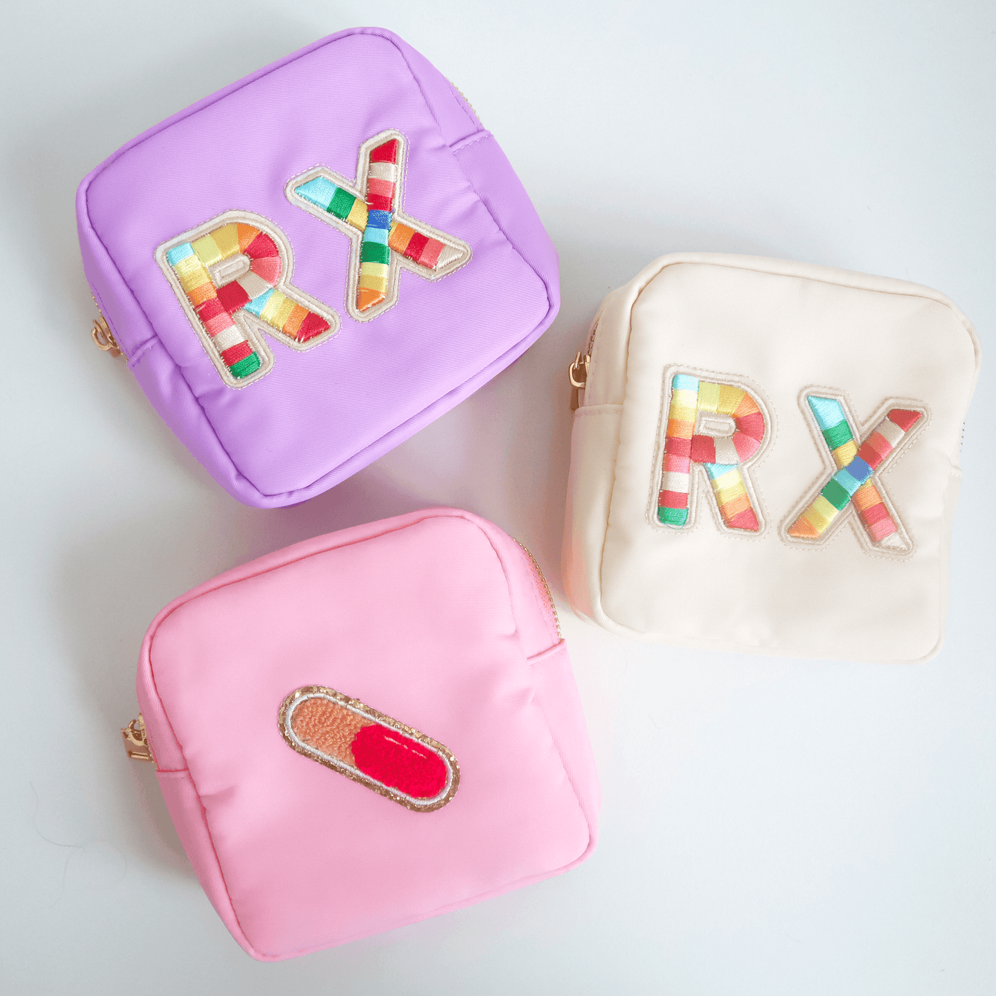 Medicine Pouch, RX Pouch, Nylon Pouch, Pill Pouch