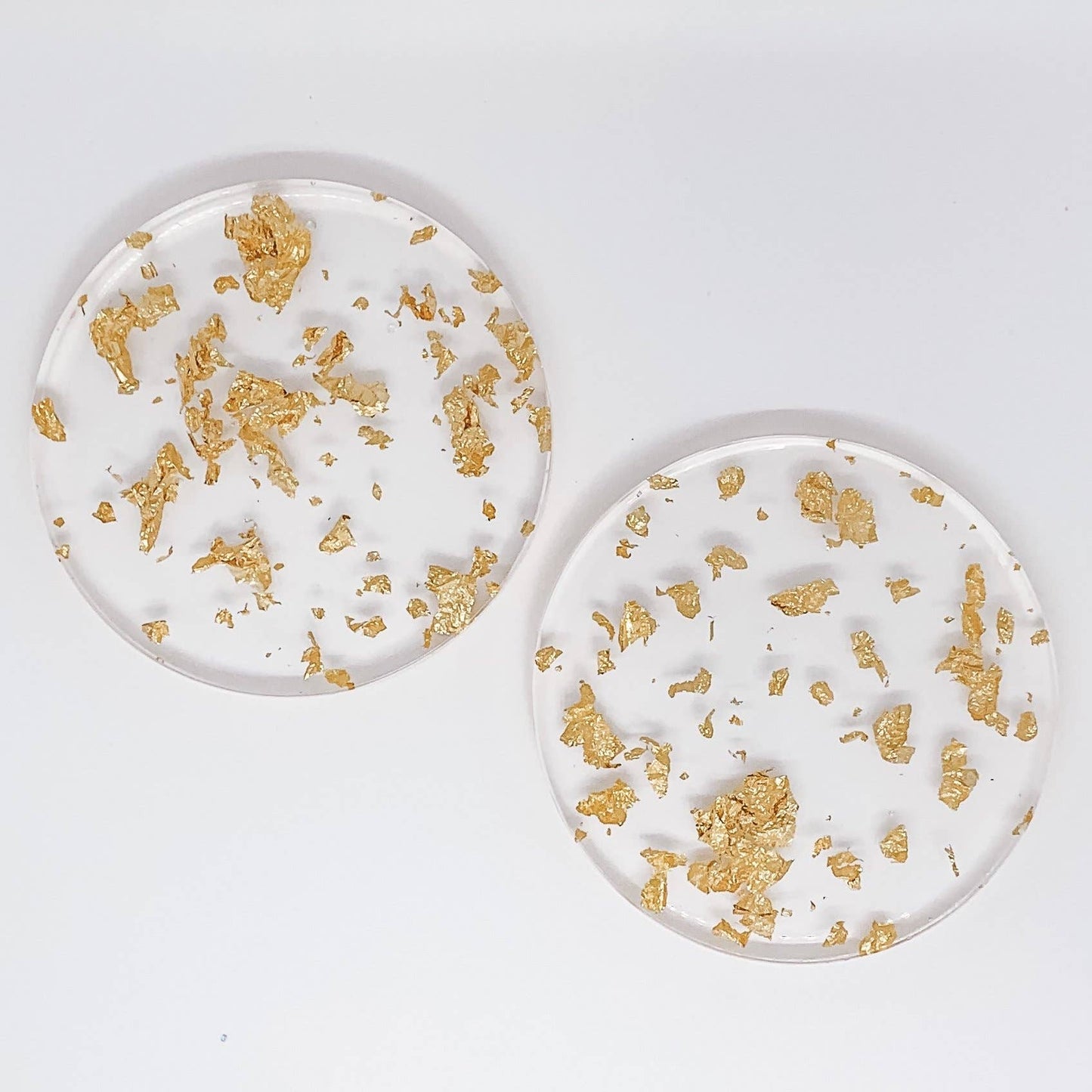 Gold Flake Coaster