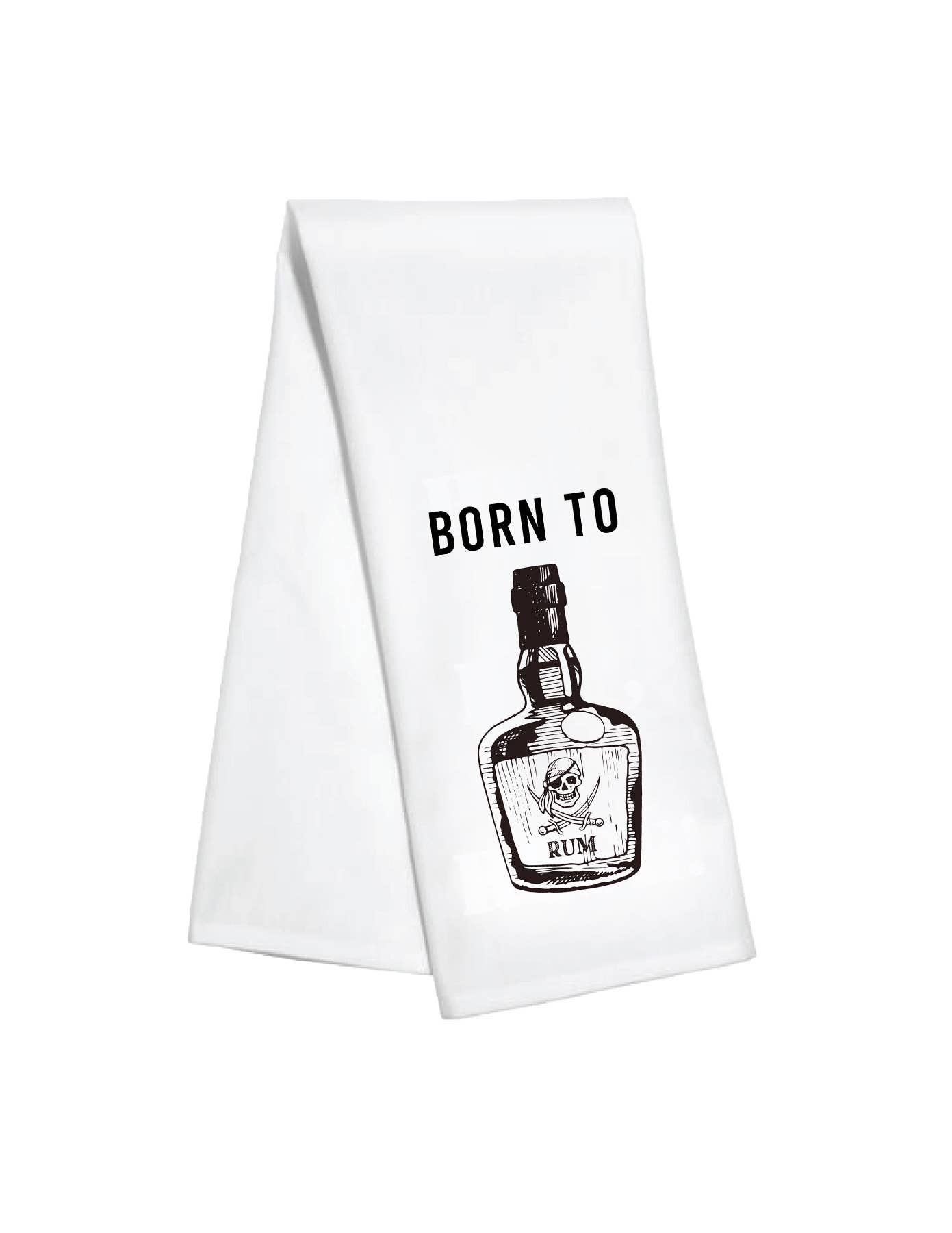 Kitchen Towel - Born To Rum