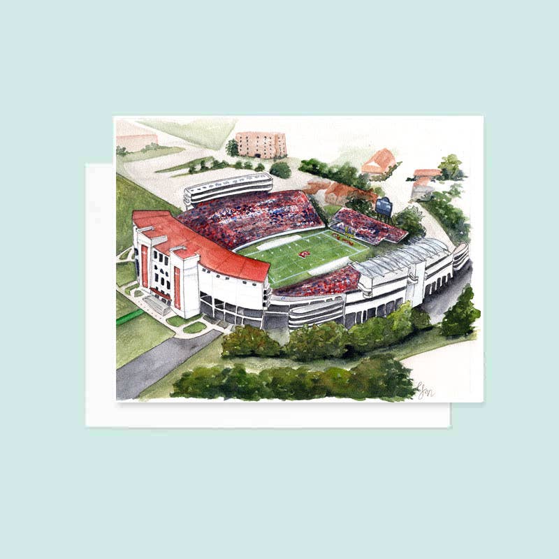 Ole Miss Greeting Card