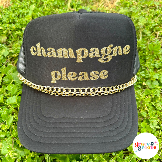 Champagne Please Trucker