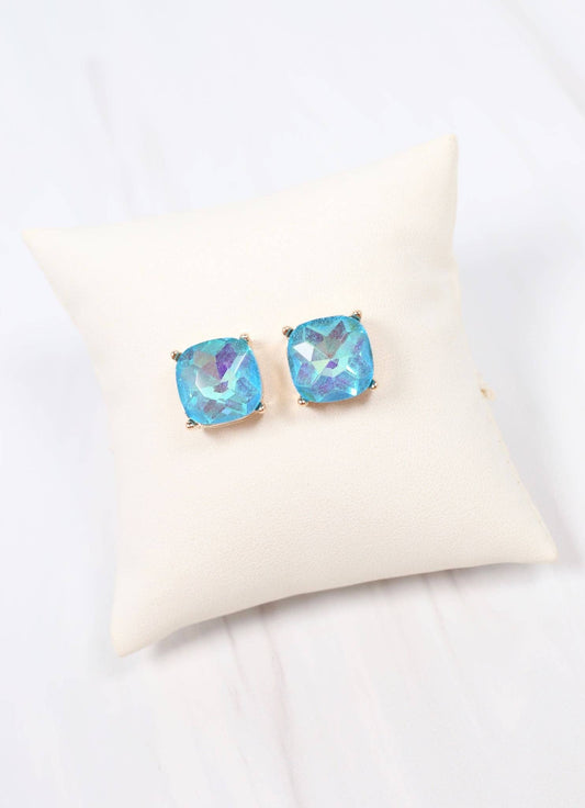 Julien Stone Stud Earring BLUE OPAL